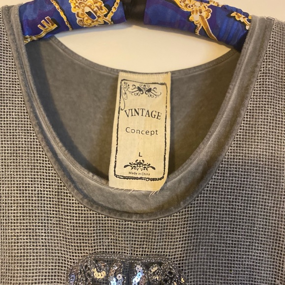 Net Overlay Dress L - Picture 8 of 8